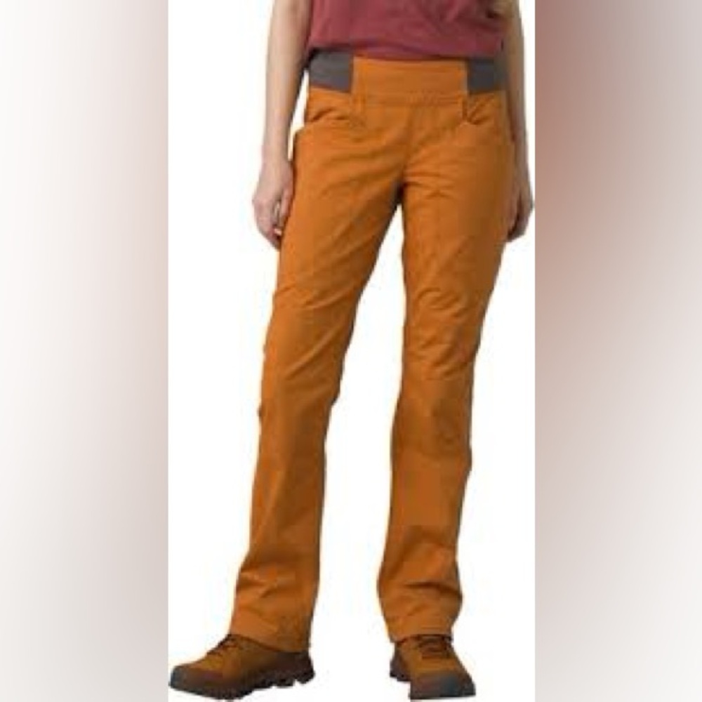 prAna Wakeen Pant in Copper Organic Cotton Ripstop Size Medium
